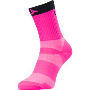Unisex ponožky silvini orato růžová/tmavě šedá 39-41