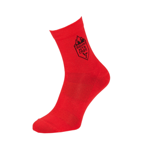 Unisex ponožky silvini bevera červená 36-38