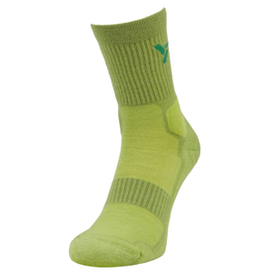 Unisex merino ponožky silvini lattari neonově žlutá 42-44