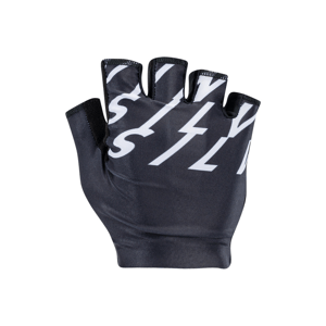 Unisex cyklo rukavice silvini sarca černá/bílá m