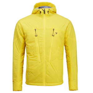 Pánská větruodolná bunda silvini lupo neonově žlutá/tmavě šedá xxl