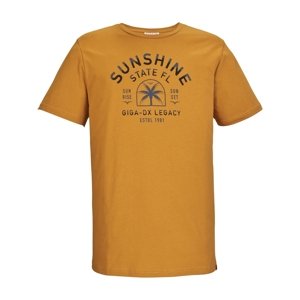 Pánské bavlněné tričko killtec 130 žlutá m