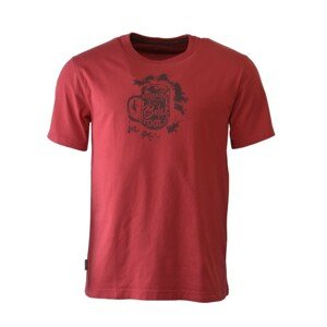 Pánské tričko bushman ord červená xl