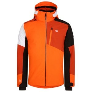 Pánská zimní bunda dare2b halfpipe oranžová/černá m