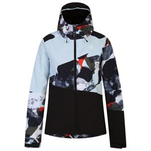 Dámská lyžařská bunda dare2b ice světle modrá/černá 44