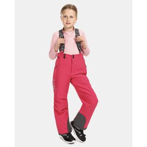 Dětské lyžařské kalhoty kilpi mimas-j růžová 122-128