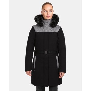 Dámský zateplený zimní kabát kilpi ketrina-w černá 44