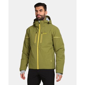 Pánská lyžařská bunda kilpi tonnsi-m zelená xl