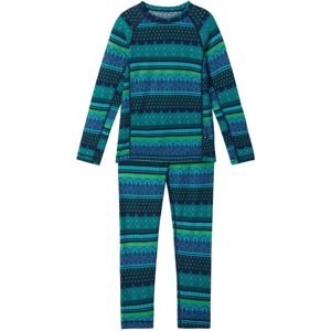 Dětský merino termo set reima taitoa modrá 130